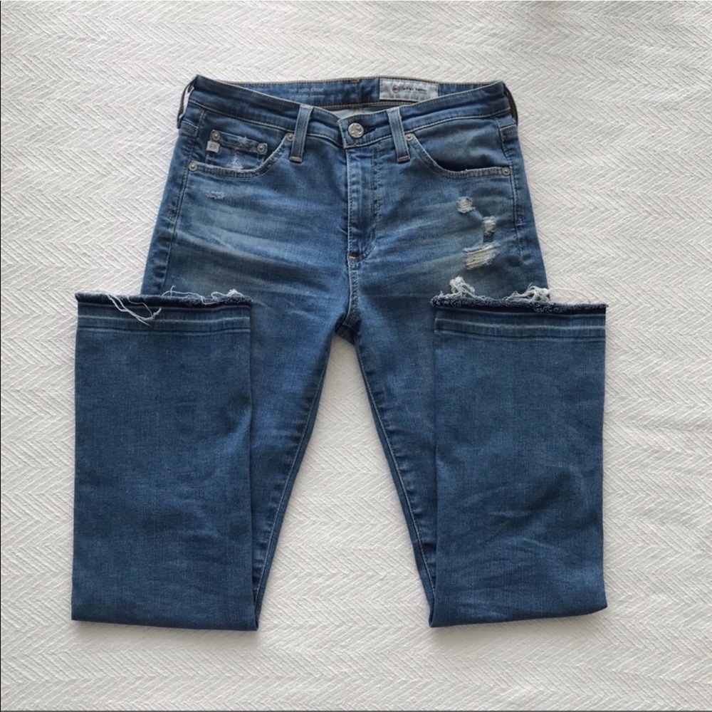 AG Denim Hi Rise Jodi Crop 26